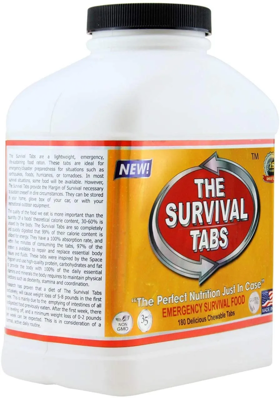 1-year emergency survival food supply mix flavor 25year shelf life none GMO gluten-free