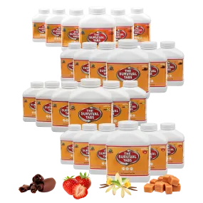 1-year emergency survival food supply mix flavor 25year shelf life none GMO gluten-free
