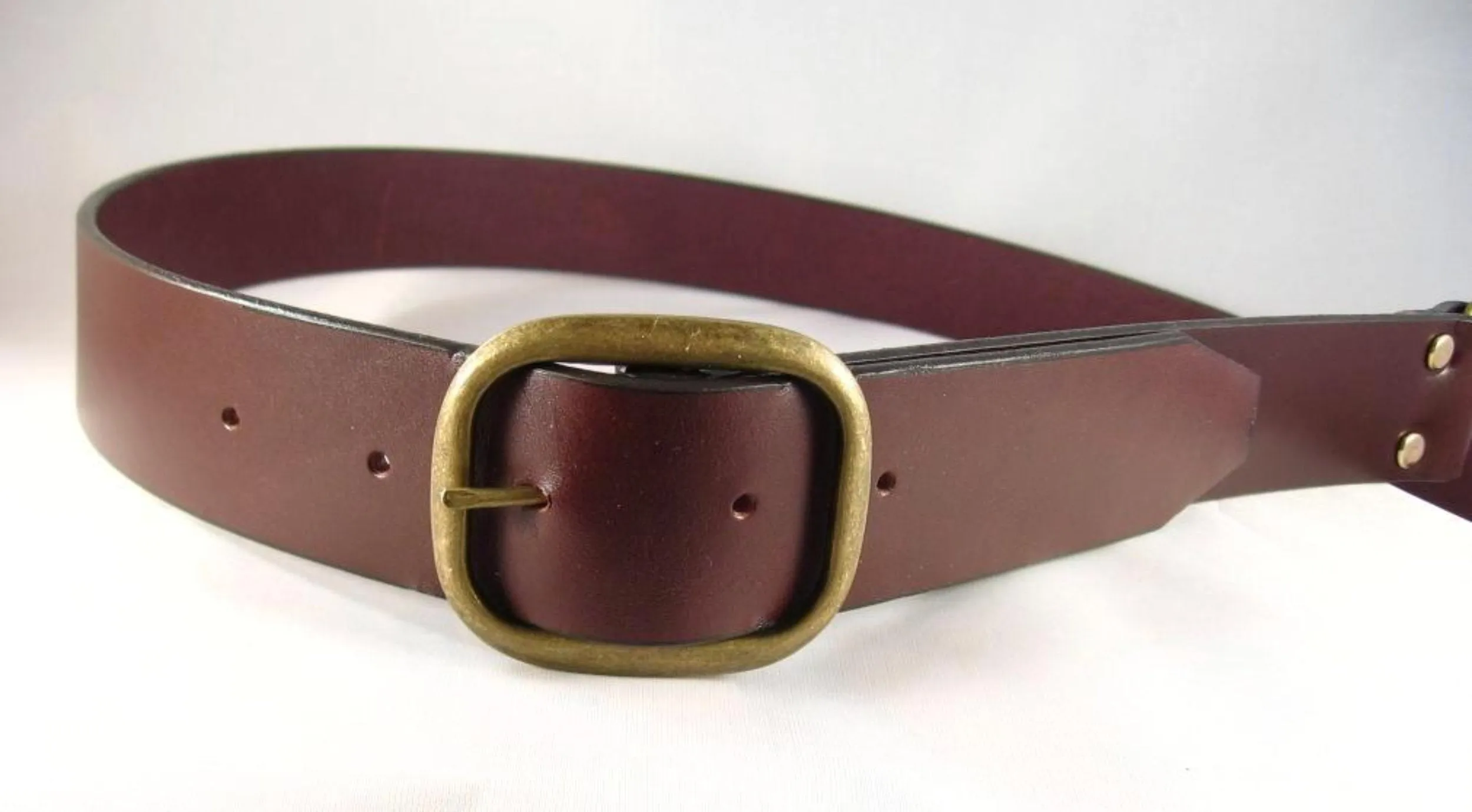 1.5" Sturdy Leather Adjustable Crossbody Luggage Bag Replacement Strap 6 lengths