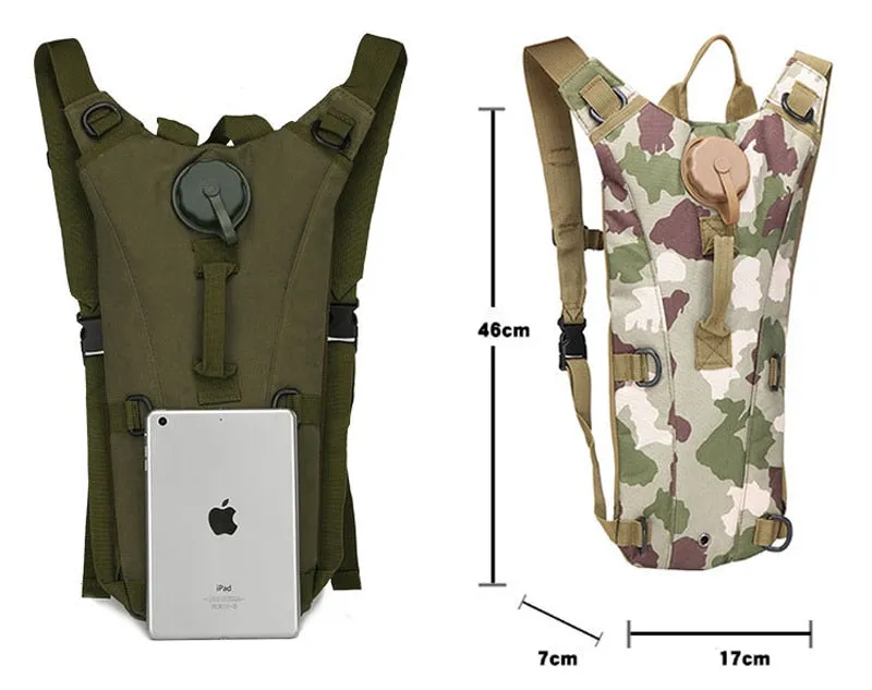 3L Hydration Backpack Camel Bag