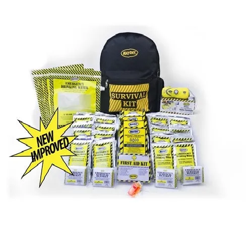 4-person Emergency Backpack Kit
