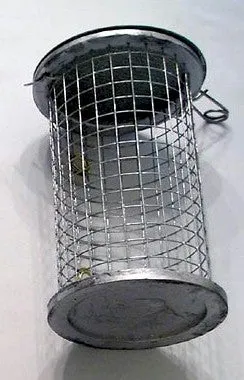 ABC CP Chum Pot w/ Snap - Galvanized Mesh - 1 Quart