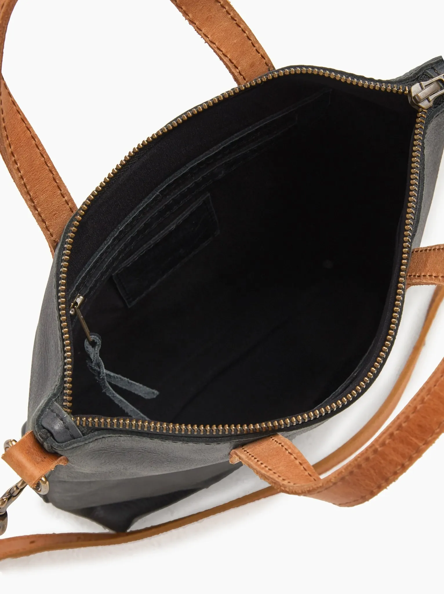 Abera Commuter in Black & Cognac