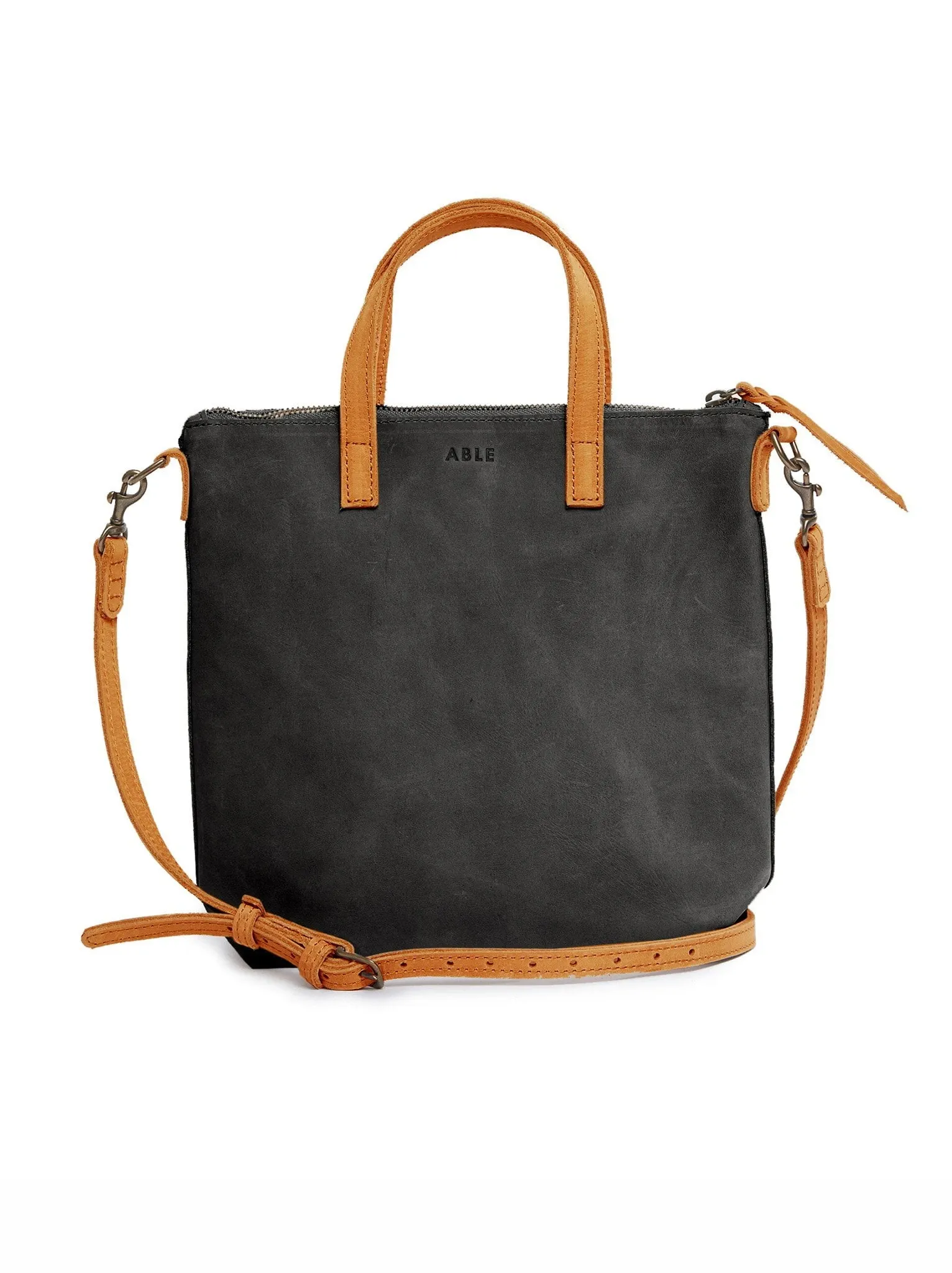 Abera Commuter in Black & Cognac
