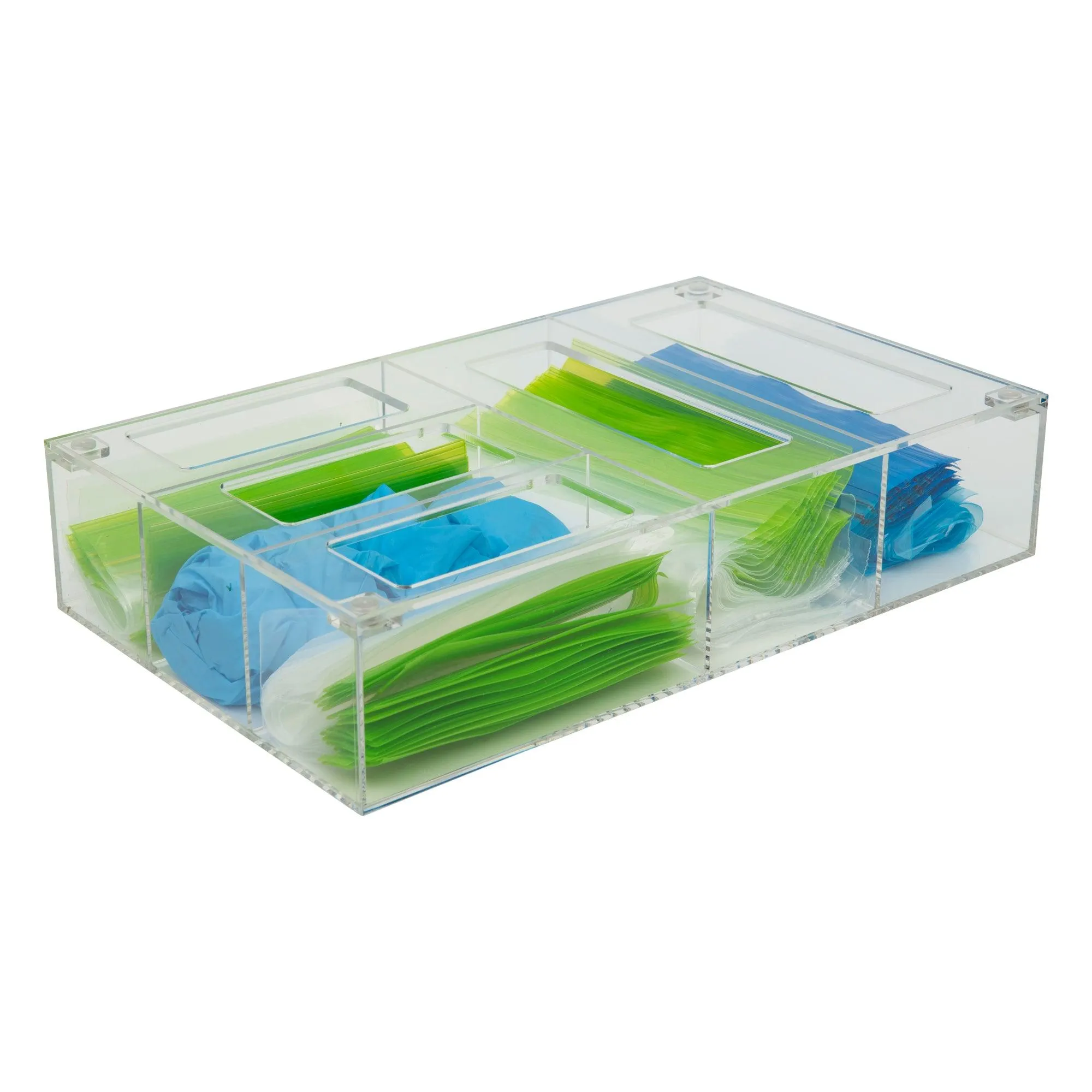 Acrylic Sandwich Bag Organiser