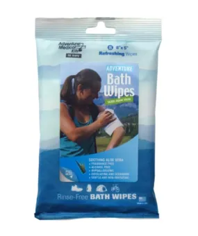 Adventure Bath Wipes - Travel Size