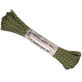 ATWOOD ROPE MFG TACTICAL 275 CORD (100FT) - ACU