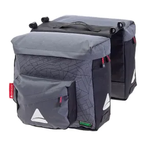 Axiom Seymour O-Weave Pannier Grey/Blk