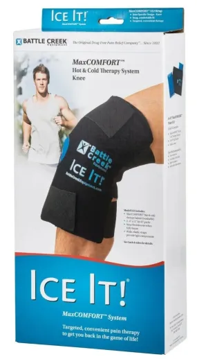 Battle Creek Ice It! Cold Comfort Knee 13 x 16In