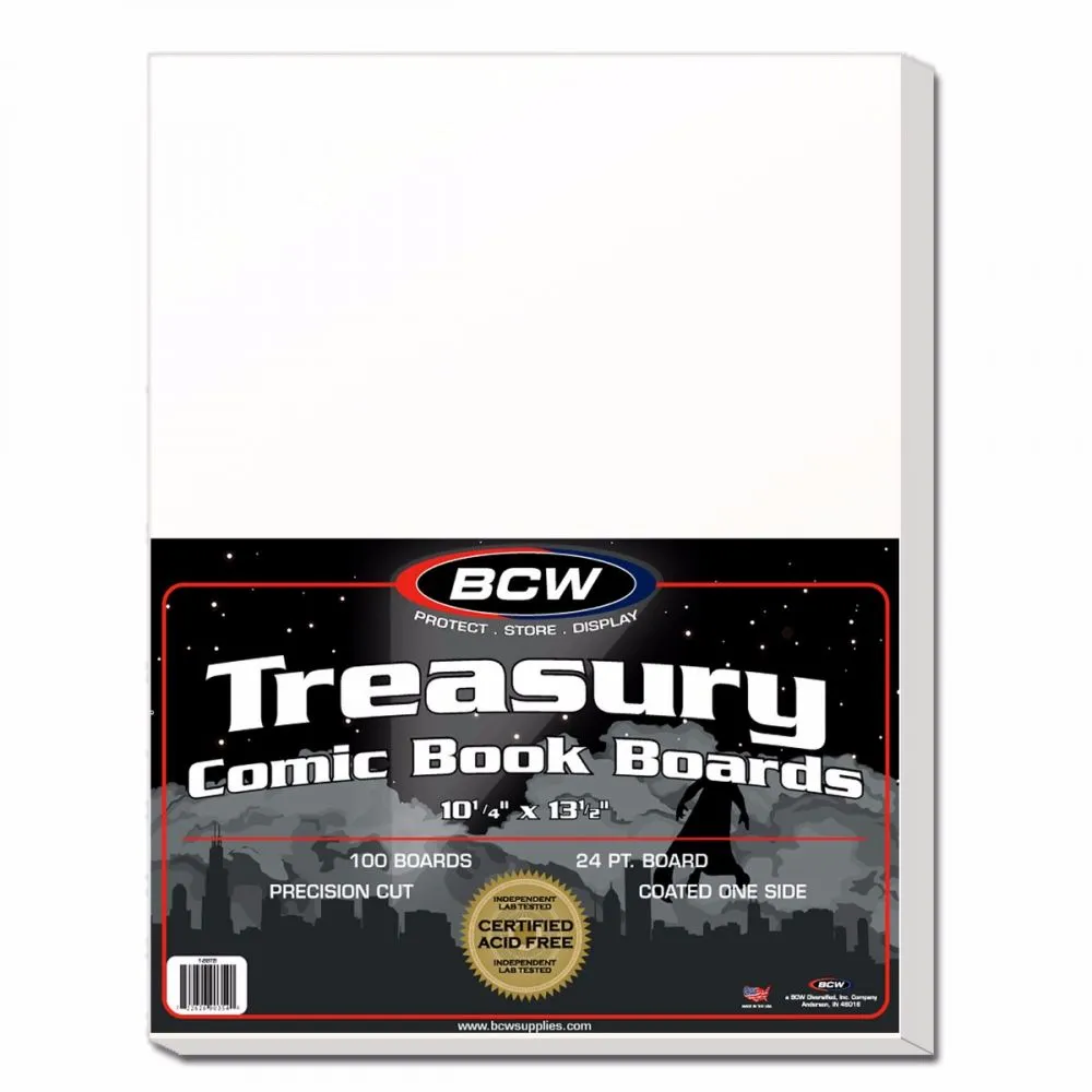 BCW Treasury Sized Bags and Boards (10s)