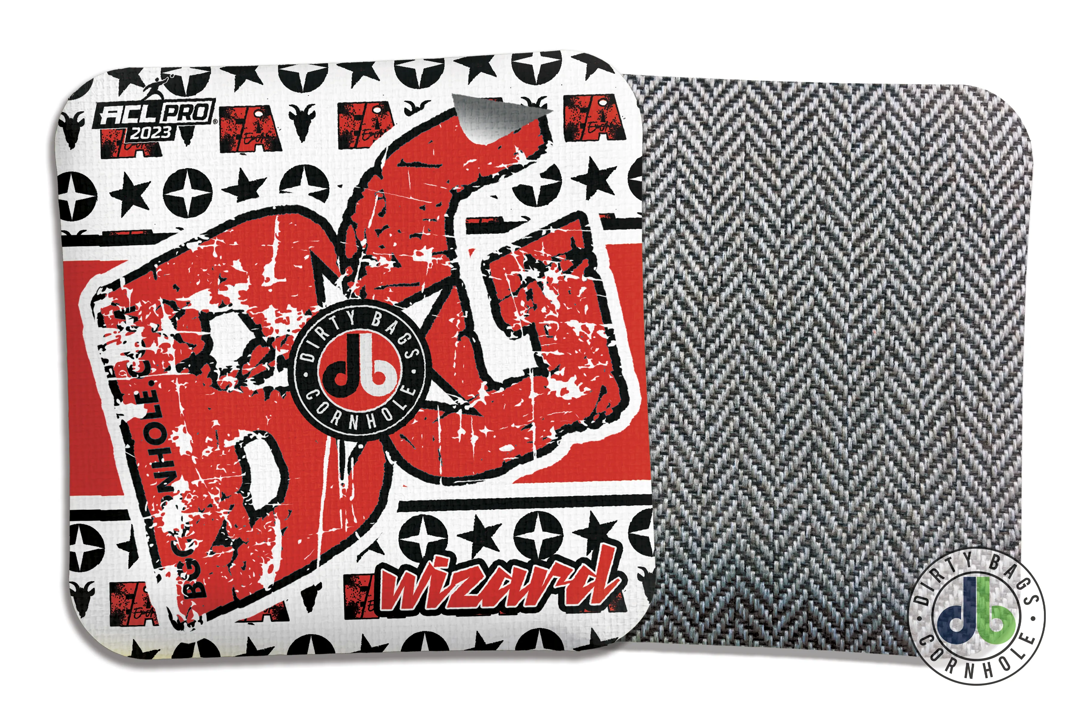 BG Cornhole Wizard - Hype Beast Cornhole | db Edition Red