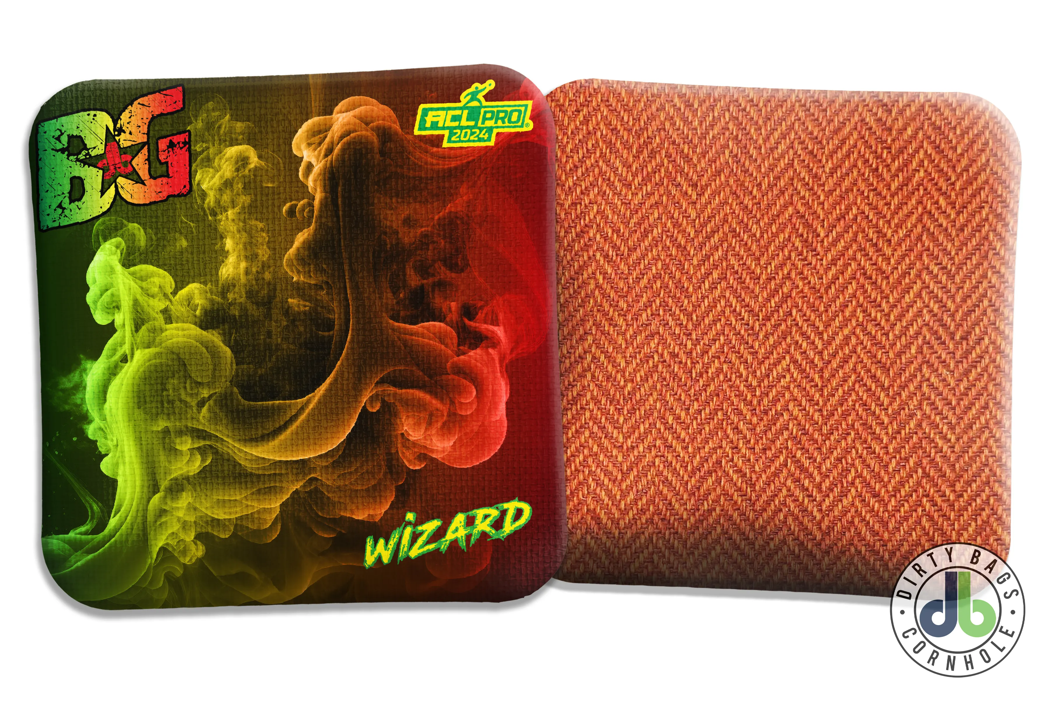 BG Cornhole Wizard -  Up In Smoke Rasta