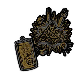 Blitz and Schlitz Sticker 2 Pack