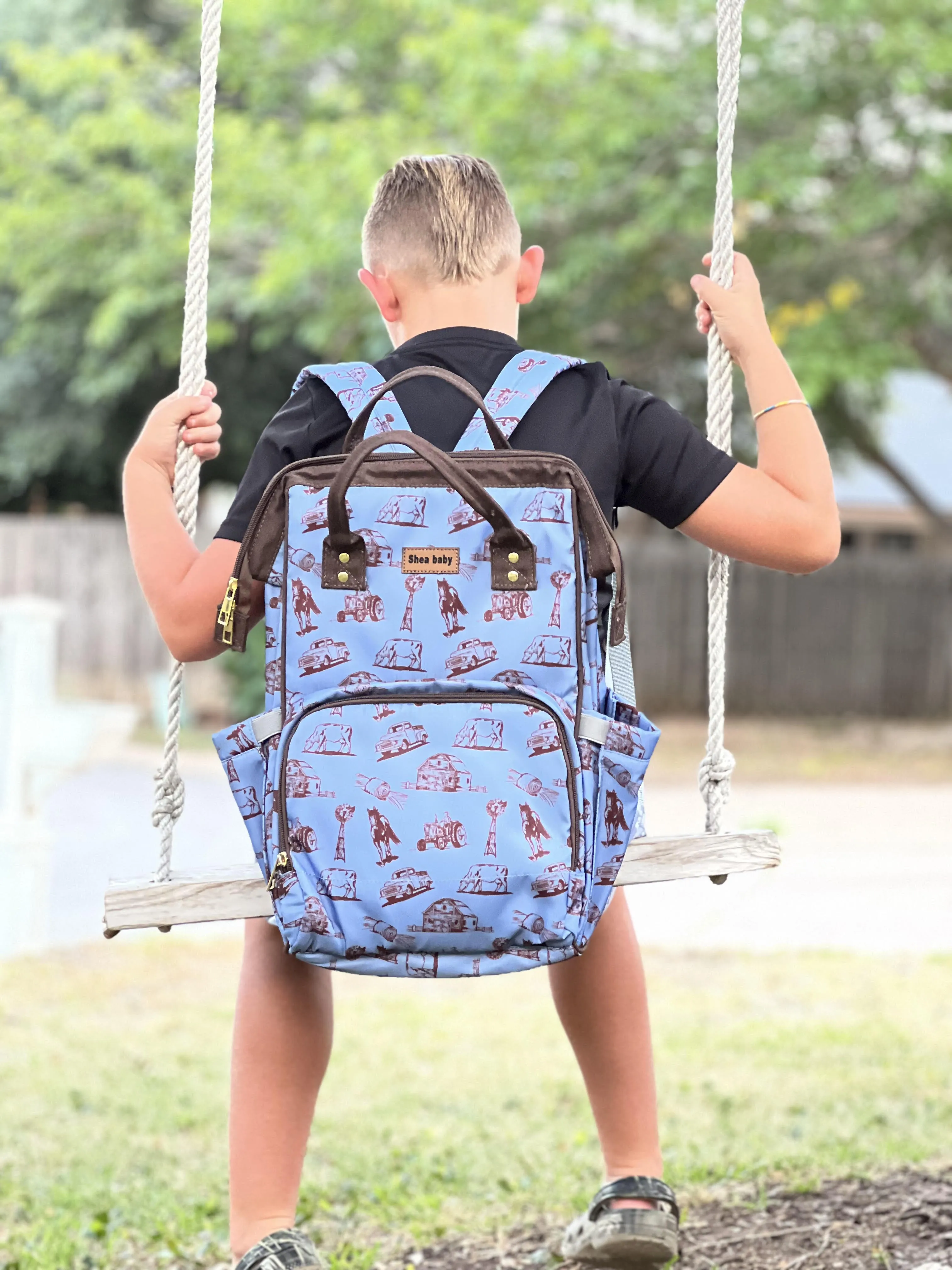 Blue Farm Backpack