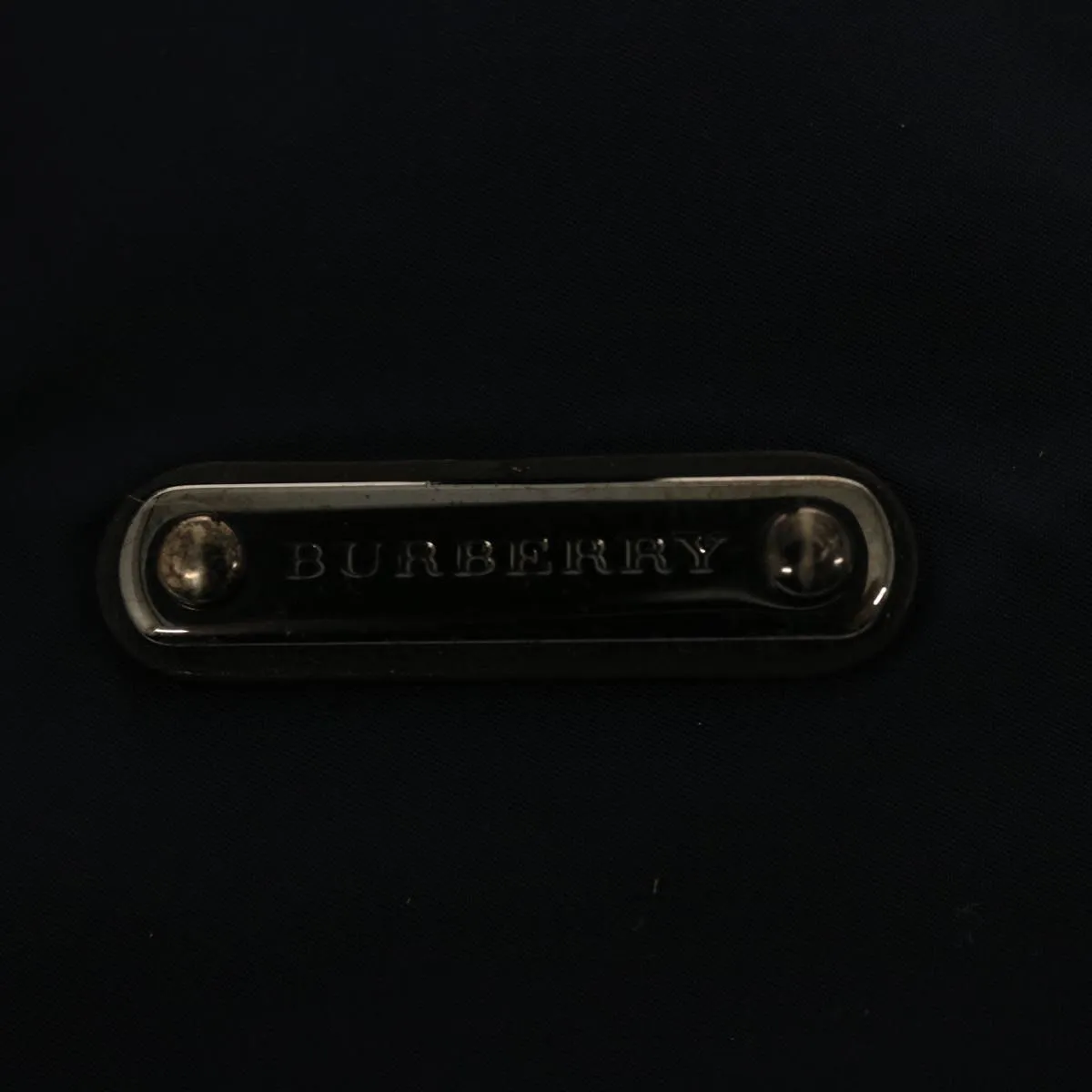 BURBERRY Backpack Nylon Navy Auth 75694