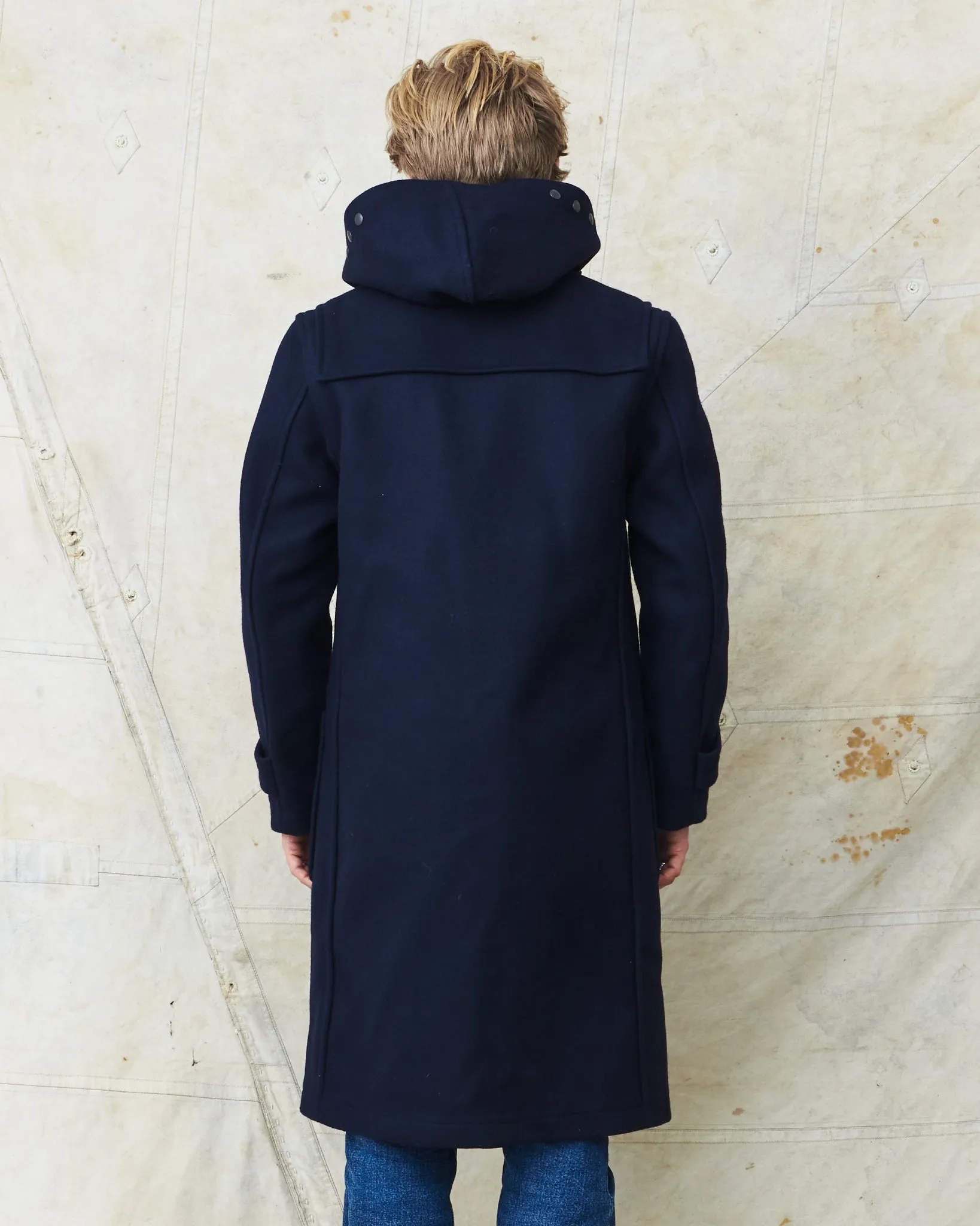 Buzz Rickson's Wool Duffle Coat Navy BR15164