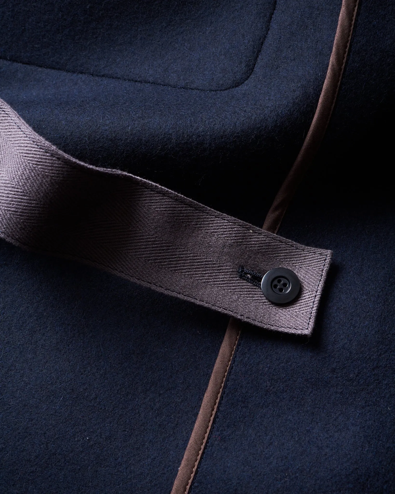 Buzz Rickson's Wool Duffle Coat Navy BR15164