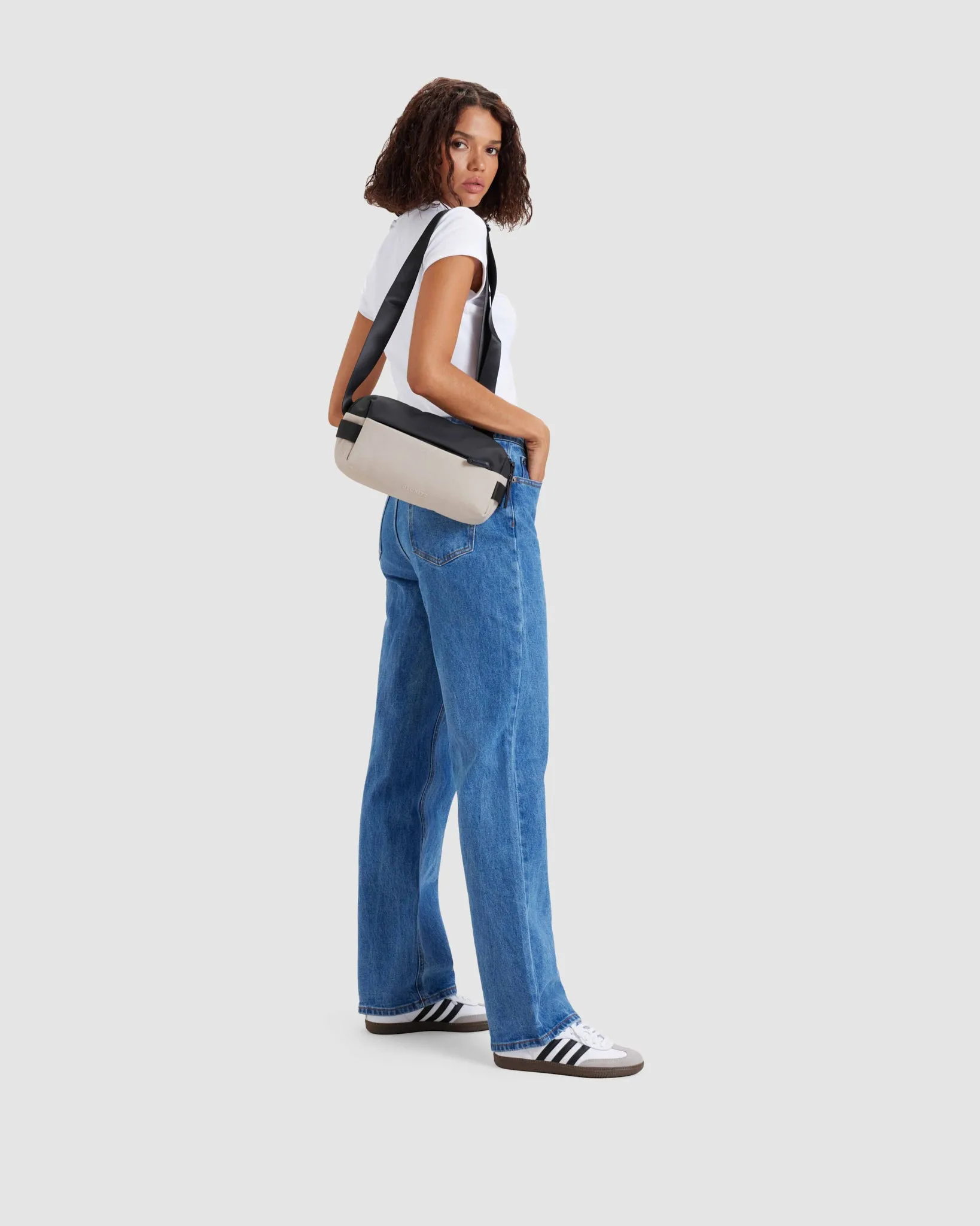 Commuter Sling Bag - Moonbeam Beige