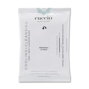 COOLING   CLEANSING ACTIVE BODY WIPES - 3 PACKS