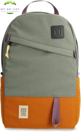 Daypack Classic – Recycled Daily Carry Travel Bag With 2 Laptop Sleeves