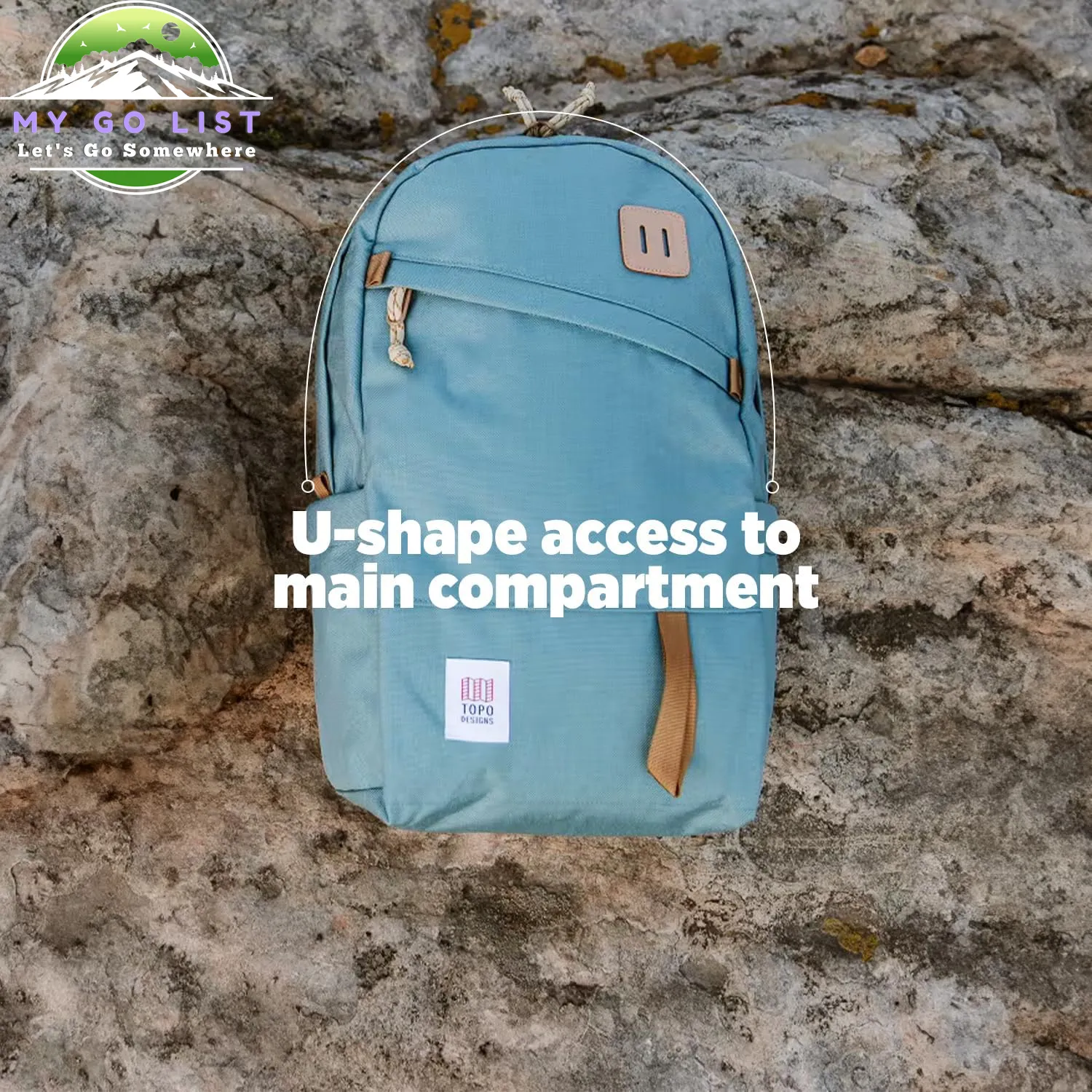 Daypack Classic – Recycled Daily Carry Travel Bag With 2 Laptop Sleeves