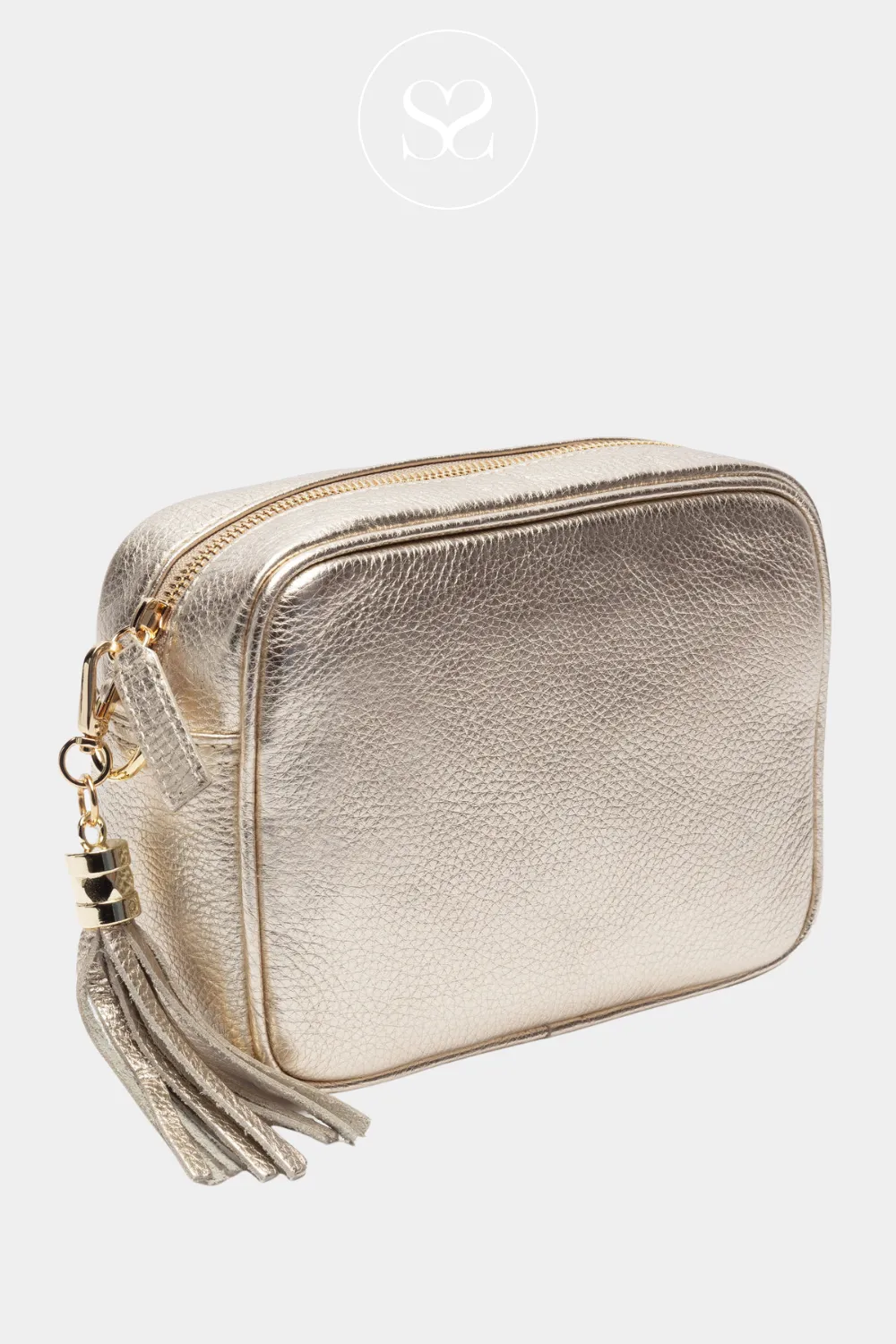 ELIE BEAUMONT - CROSSBODY BAG - GOLD