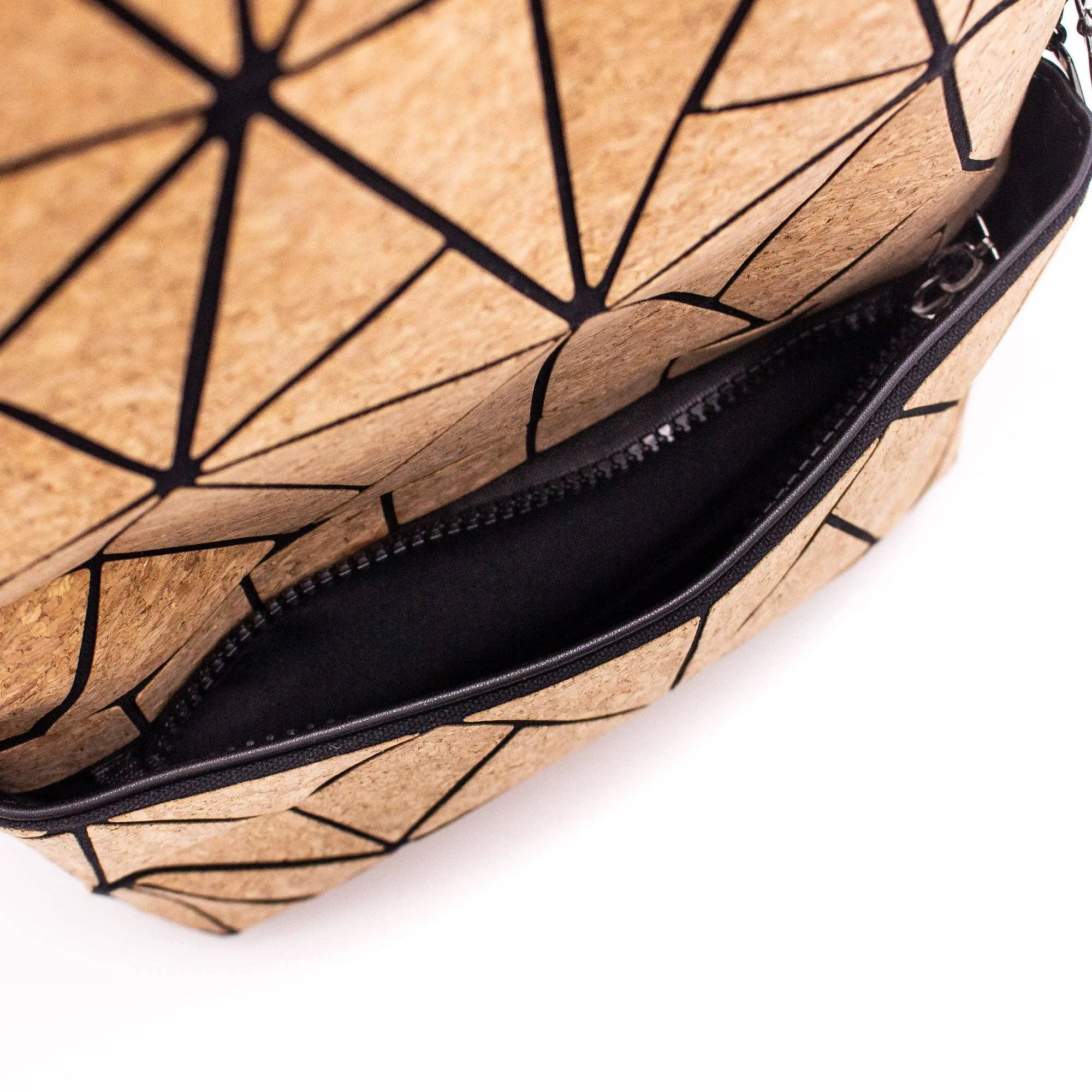 Geometric Cork Backpack (BAG-2064)