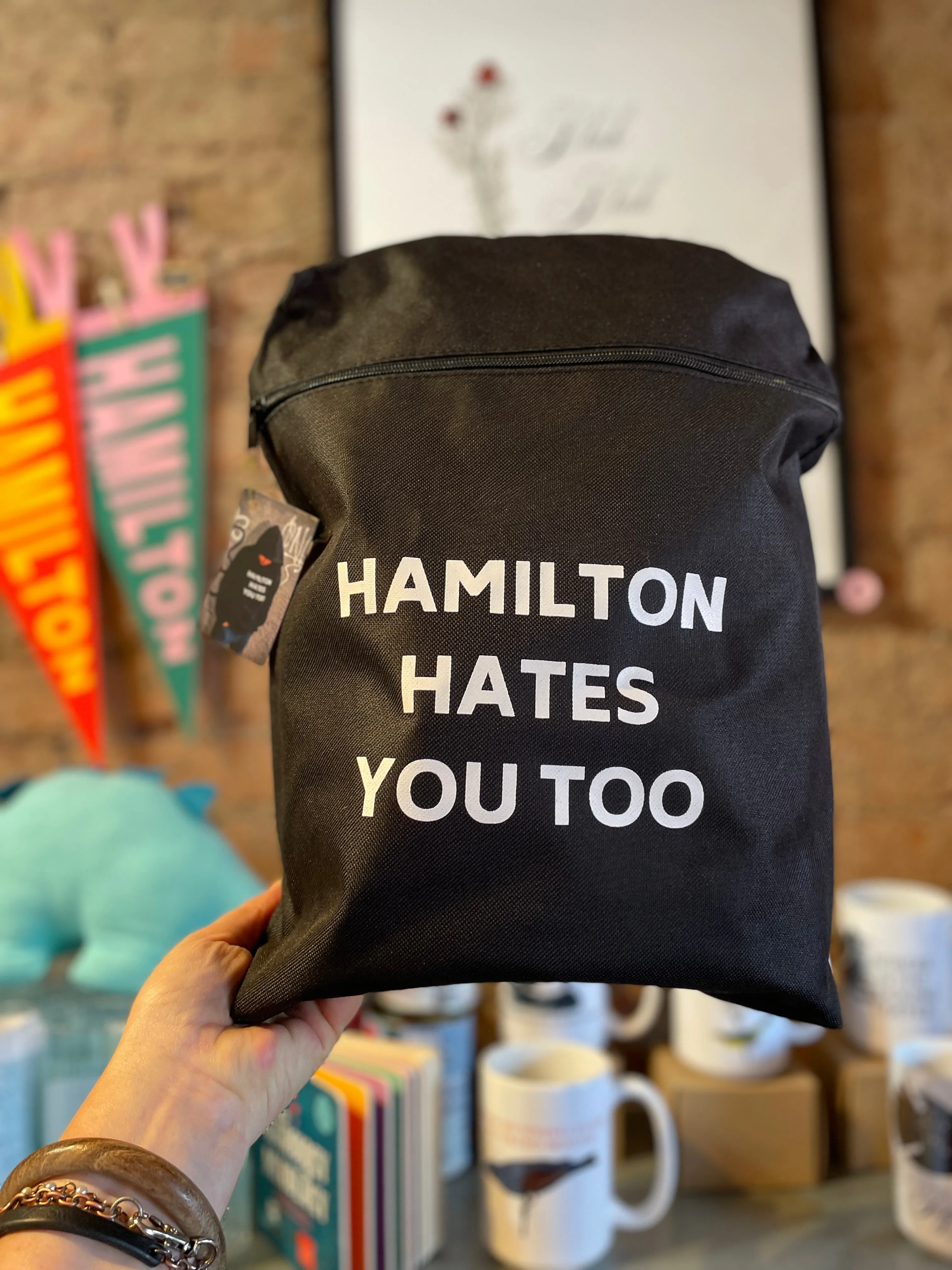 Hamilton Hates You Too - Mini Backpack