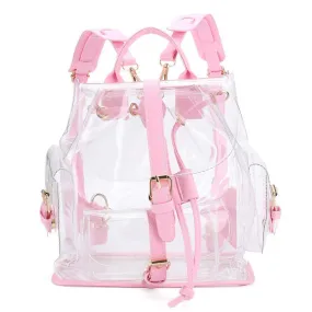 HOT ITEM! Mini Backpack Clear Plastic See Through, Transparent Backpack