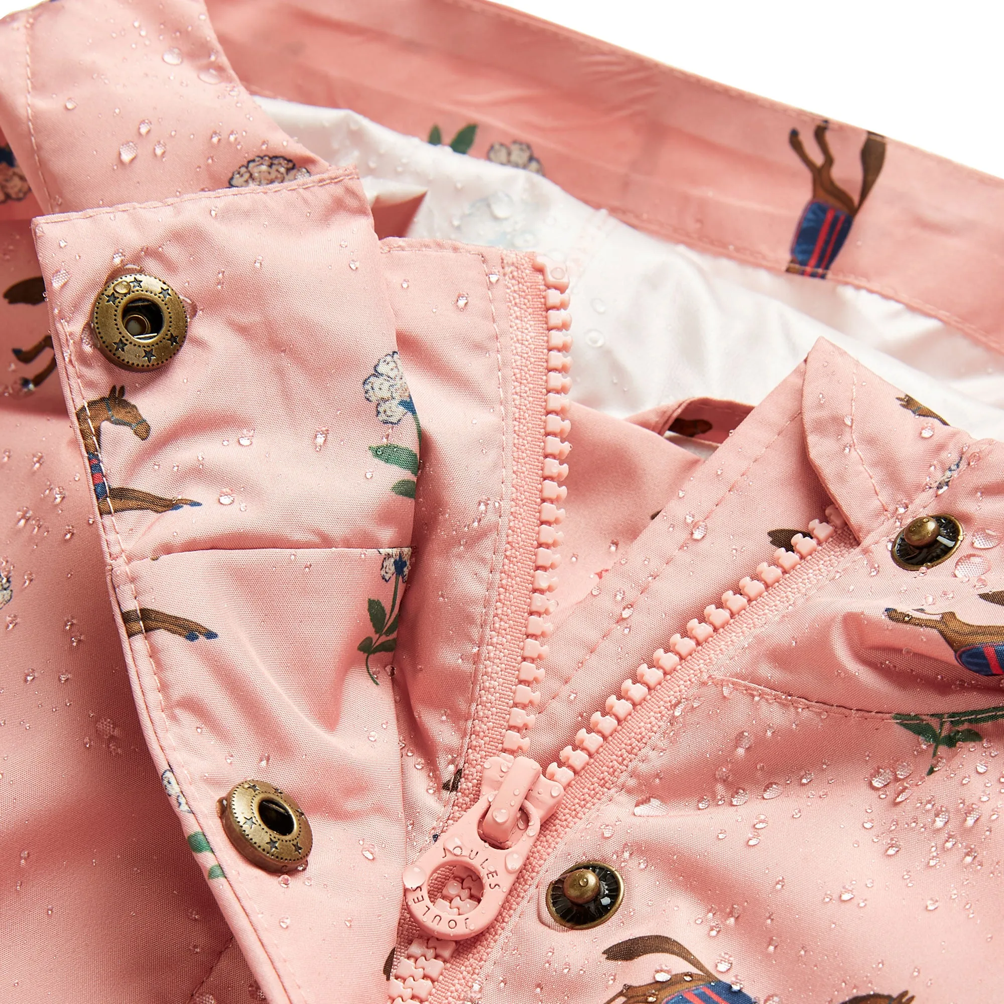 Joules Girls Rainford Packable Rain Mac
