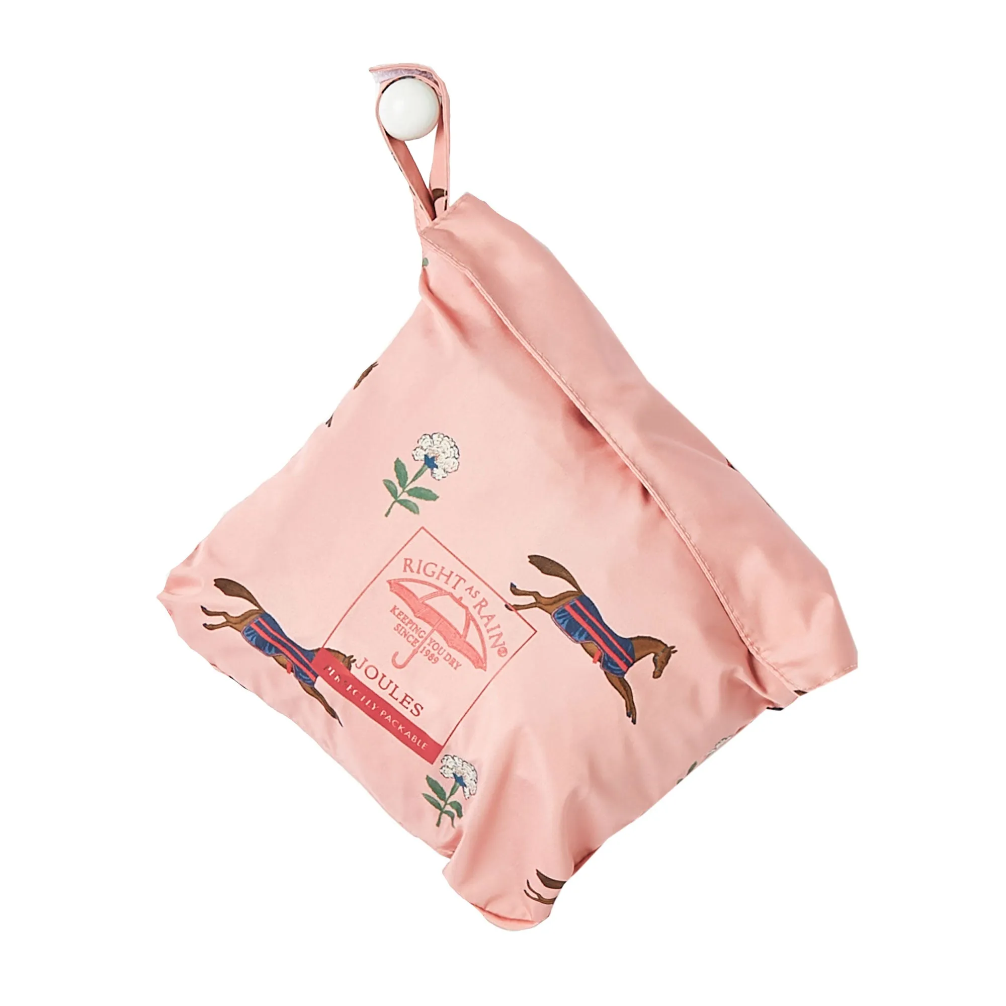 Joules Girls Rainford Packable Rain Mac