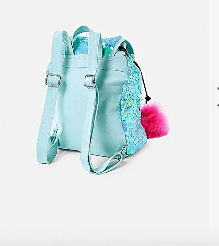 Justice Flamingo Flip Sequin Mini Rucksack