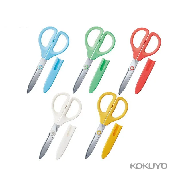 Kokuyo Saxa Scissors - White