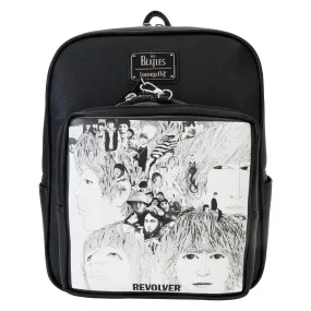 Loungefly x The Beatles Revolver Album Mini Backpack with Record Pouch
