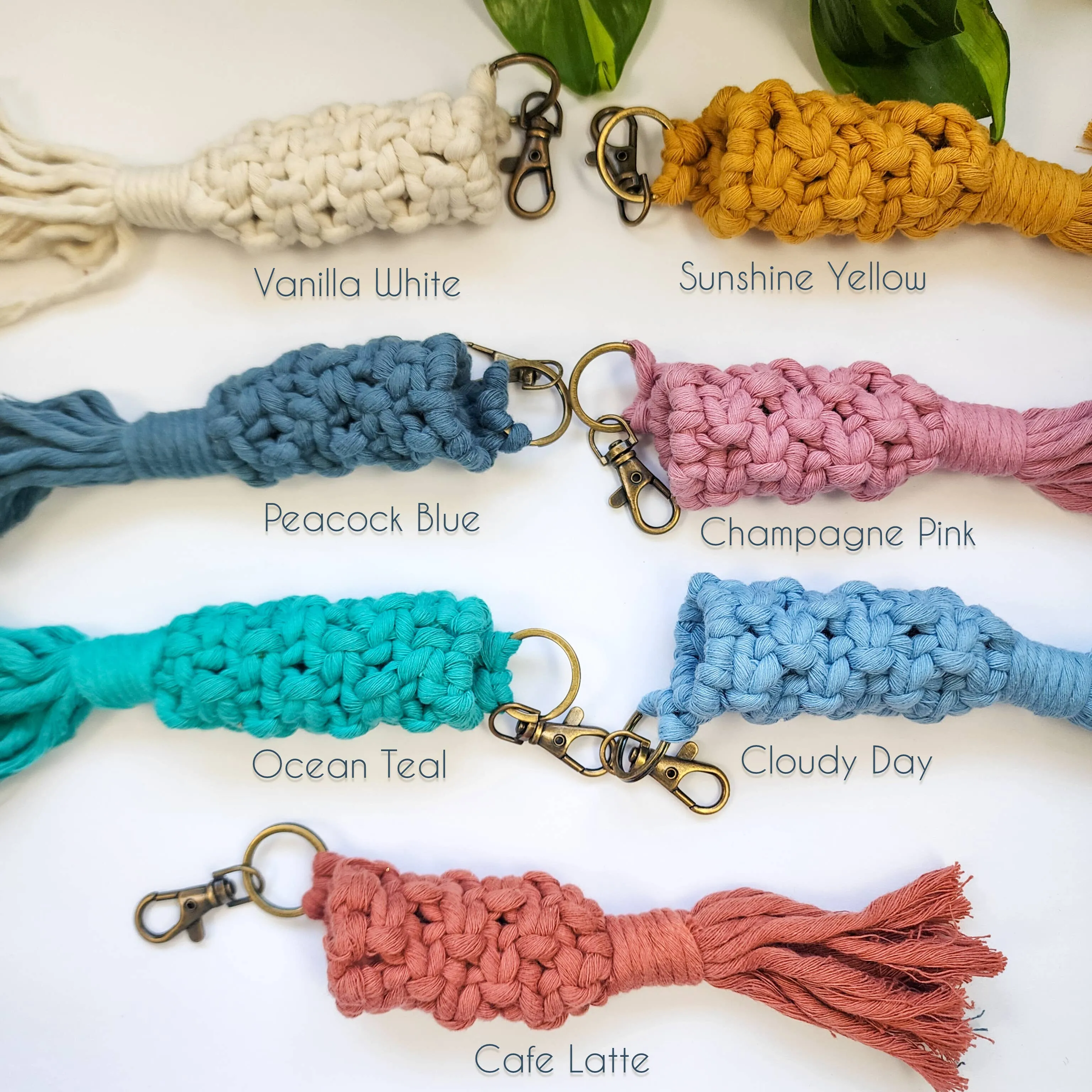 Macrame Chapstick/Lip Balm Holder, Accessories for Women WHOLESALE