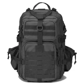 Military Tactical Backpack w/Bottle Holder, Small 3 Day Assault Pack Army Molle Bug Bag Rucksack