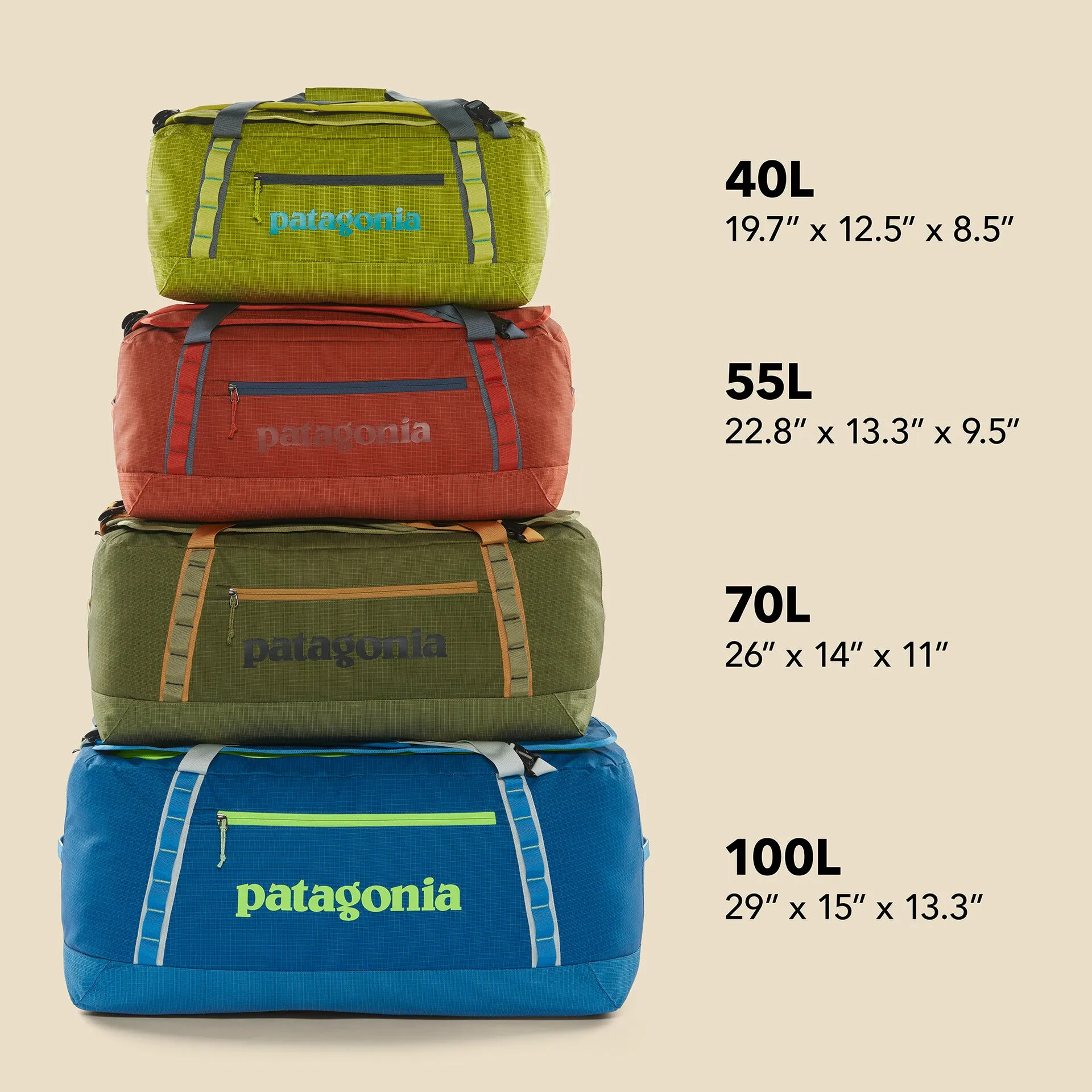 Patagonia Black Hole Duffel Bag 100L