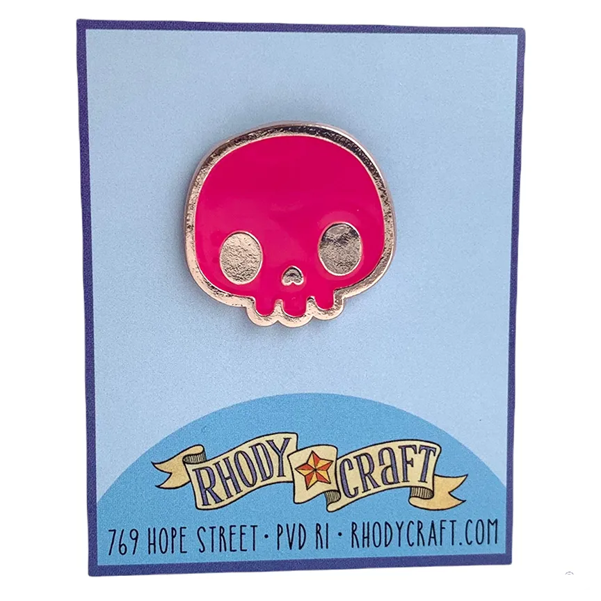 Pin - Pink Skull
