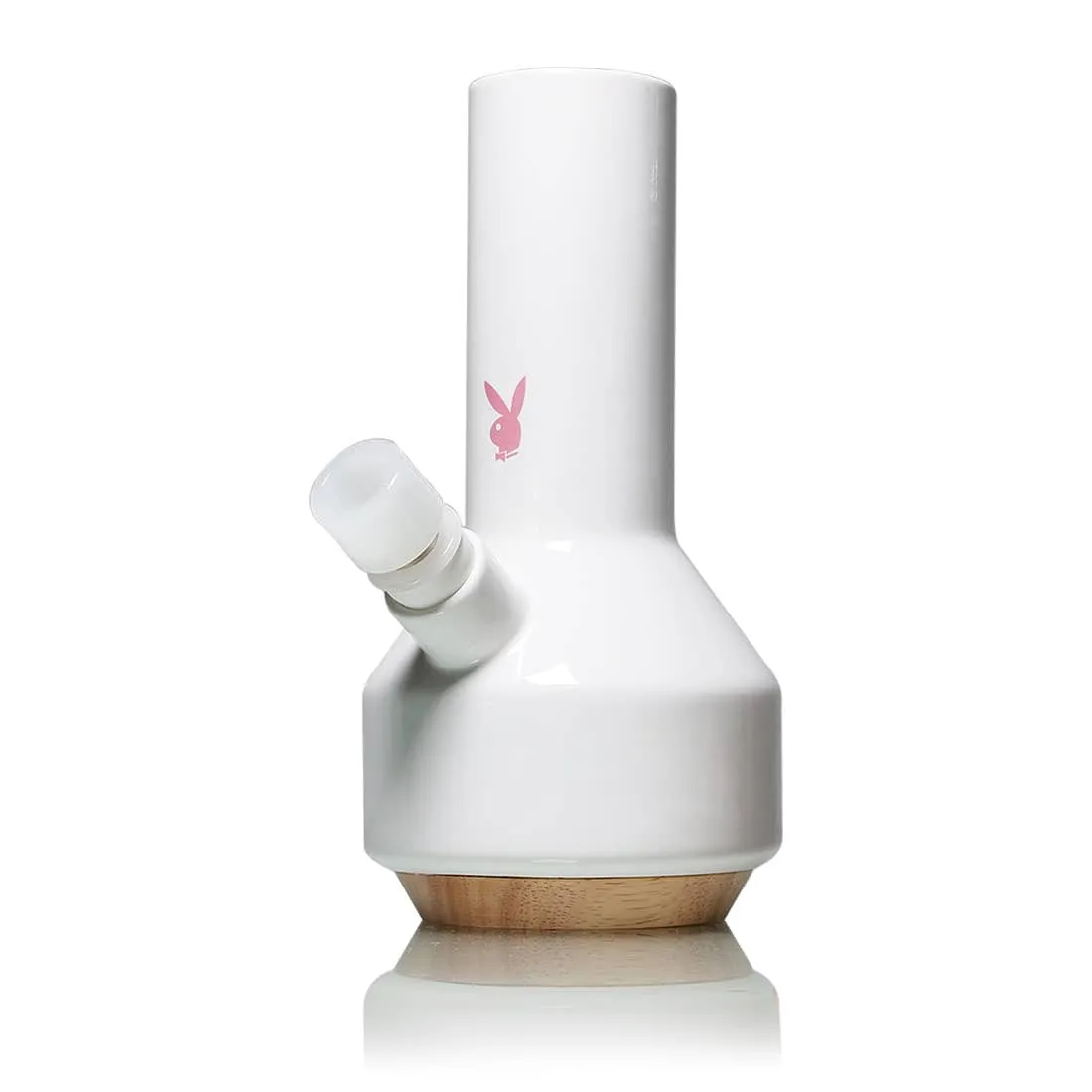 PLAYBOY X RYOT WHITE CERAMIC TRAVELER WATER PIPE
