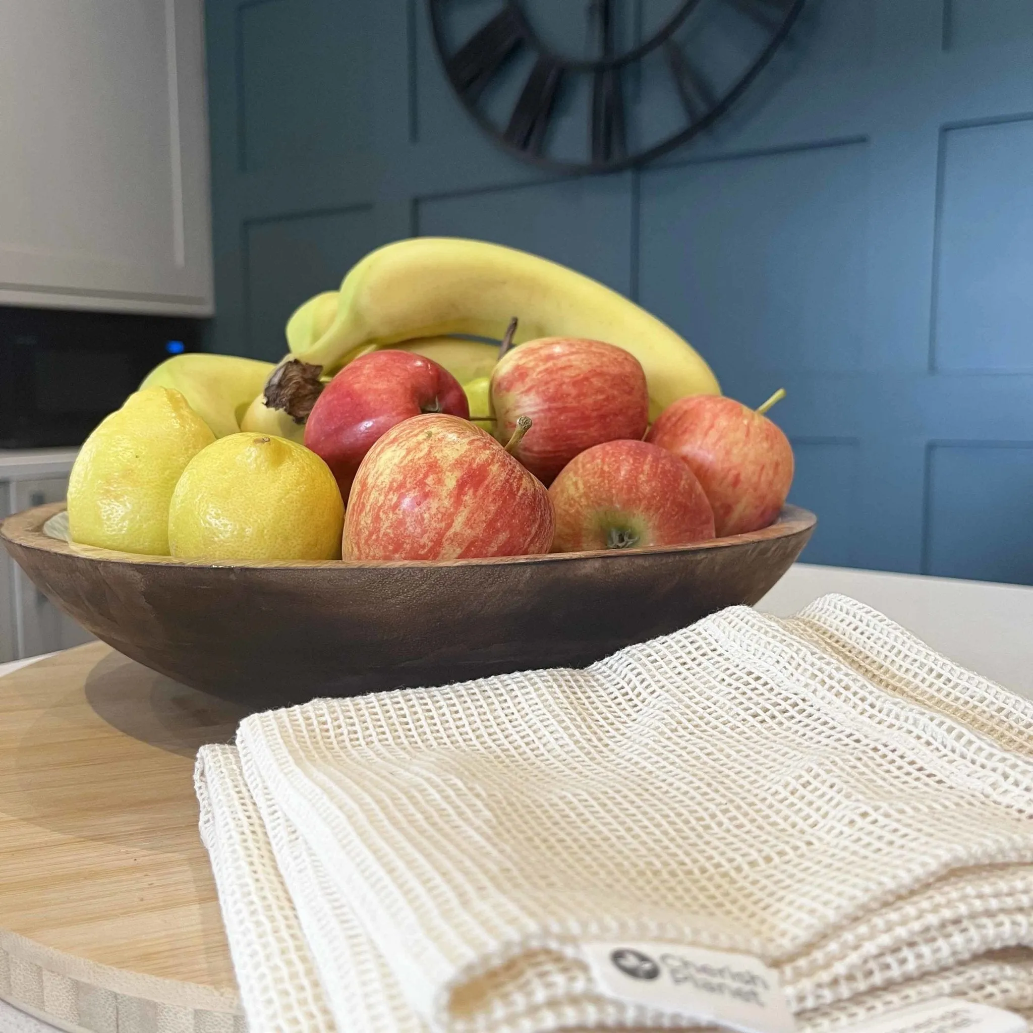 Reusable, Natural, Washable Drawstring Cotton Bags Set of 3