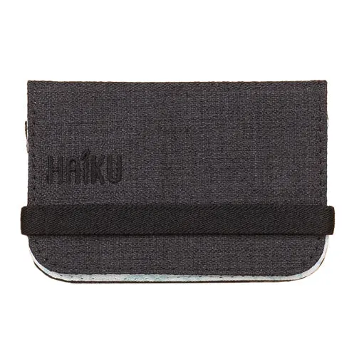 RFID Mini Wallet 2.0 - Black in Bloom