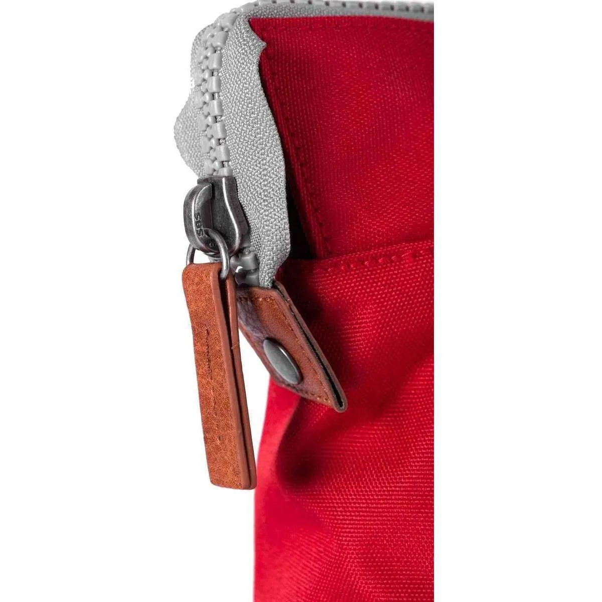 Roka Bantry B Small Sustainable Canvas Backpack - Mars Red