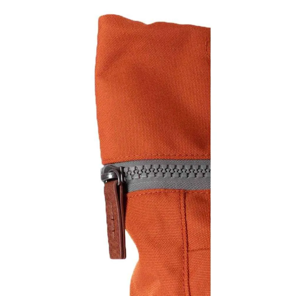 Roka Finchley A Medium Sustainable Canvas Backpack - Atomic Orange
