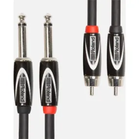 Roland RCC-10-2R28 Interconnect - 2RCA to 2TS 10ft RCC102R28