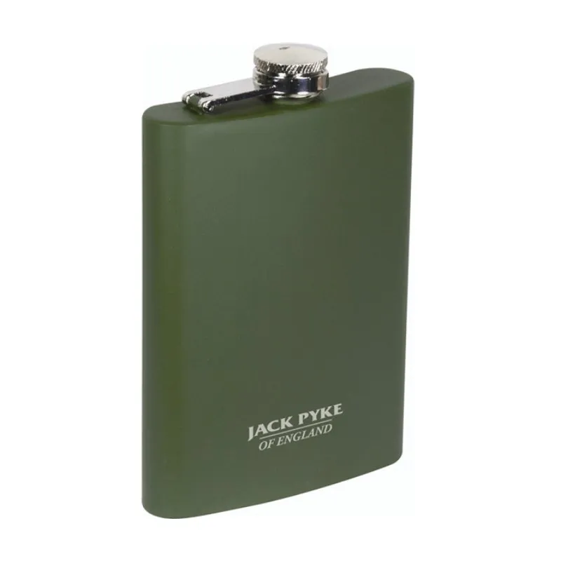 Stainless Steel Hip Flask - Green