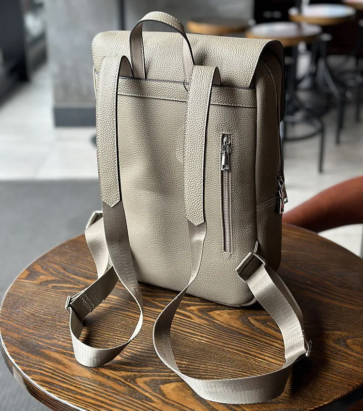 Stylish Ladies Leather Backpack Purse Small Leather Rucksack