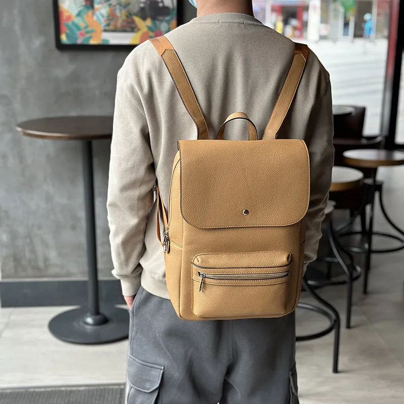 Stylish Ladies Leather Backpack Purse Small Leather Rucksack
