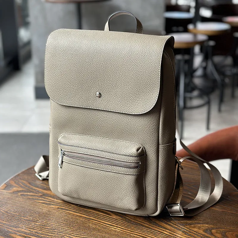 Stylish Ladies Leather Backpack Purse Small Leather Rucksack