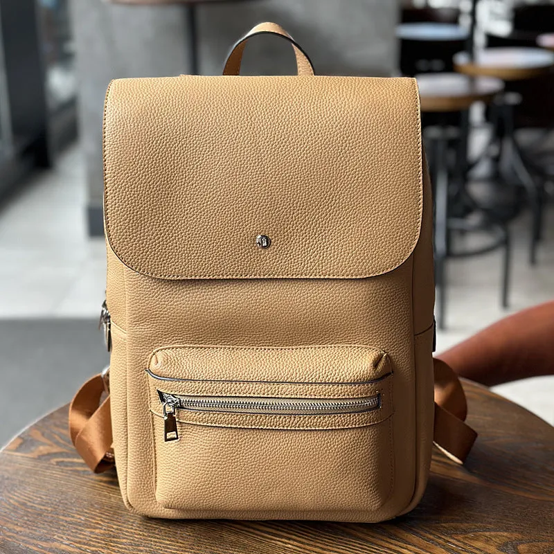 Stylish Ladies Leather Backpack Purse Small Leather Rucksack