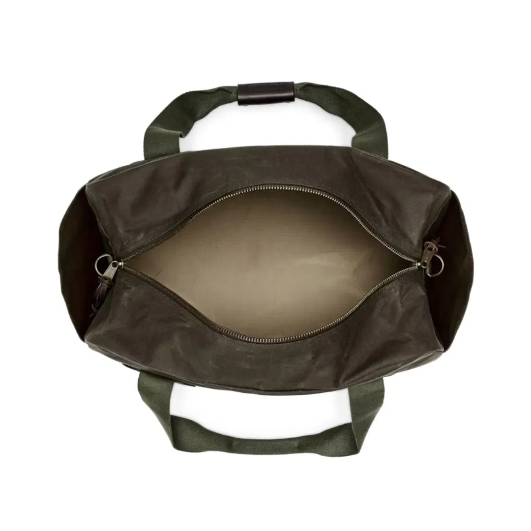 Tin Cloth Medium Duffle Bag (Otter Green)